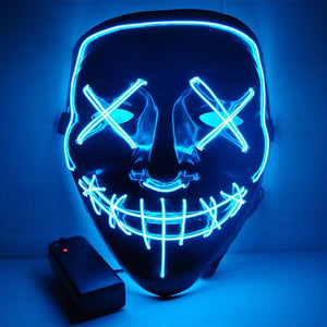 LED Mask | Light Up Party Masks | The Purge Election | Glow In Dark