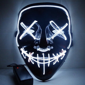 LED Mask | Light Up Party Masks | The Purge Election | Glow In Dark
