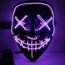 Load image into Gallery viewer, LED Mask | Light Up Party Masks | The Purge Election | Glow In Dark