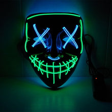 Load image into Gallery viewer, LED Mask | Light Up Party Masks | The Purge Election | Glow In Dark