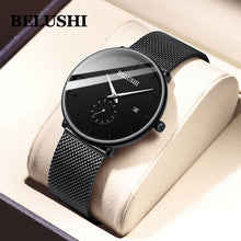 Load image into Gallery viewer, Men’s Luxury  Stainless Steel Quartz Watch