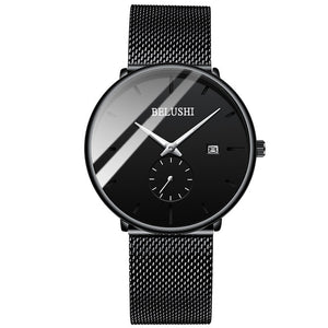 Men’s Luxury  Stainless Steel Quartz Watch