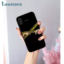 Load image into Gallery viewer, Off white phone cases for iPhone 8 7 6 6S Plus X XS MAX 5 5S SE XR 11 11pro max